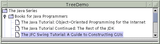 TreeDemo with angled lines